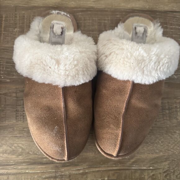Ugg Scuffette Slipper chestnut size 9 - Picture 8 of 10
